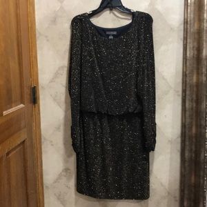 Jessica Howard Scrunched Dress.  Size 14